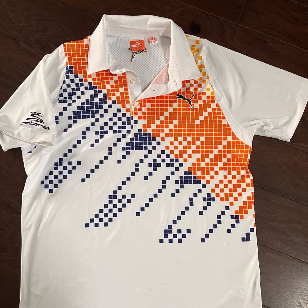 Mens medium Puma polo golf shirt
